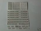 418-419-490 -adhesive Lines Decals Cars Lionel