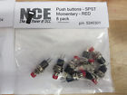 05240301 05240304 Nce Push Buttons Spst Momentary Red Pack Nib