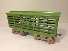 X1670 13 Stock Lionel Car Gauge Standard Pea Green