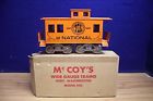 498144 1978 Mccoy National Orange Standard Caboose Tca