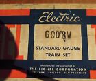 6903w Set Lionel Mystery Standard Gauge Box 6908w Train