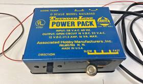 70204 Ahm Thunder Line O Scale Power Pack Model Railroad Tested Lot #62