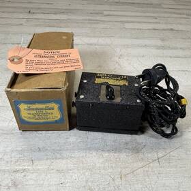 1270l American Flyer Prewar Transformer Boxed 35 Watt Train Controller Vintage
