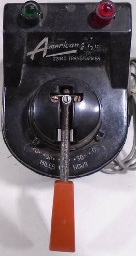 22040 American Flyer 1957-58 Vintage #22040 110 Watt Transformer Serviced And Tested