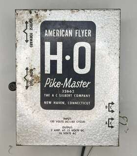 32662 American Flyer Vintage Ac Gilbert Ho Pike Master #32662 Model Train Transformer