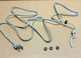 50wtransformer American Flyer Original 50w Transformer Power Cord With Grommet And 3 Knurled Nuts