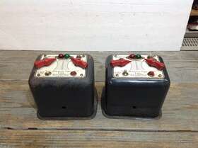 2-american American Flyer Model12b Line Model 12b Double Handle Transformer 250 Watts For Parts