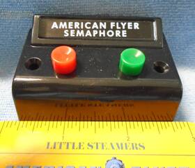 Xa109611a American Flyer Semaphore Two Control Button New Repro Xa10961a