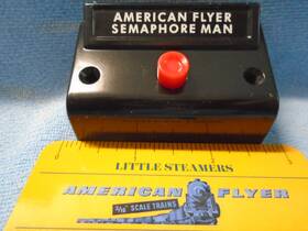 Xa10961g American Flyer Xa10961f Semaphore Man Single Control Button New Repro
