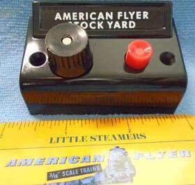 Xa10961ca American Flyer Xa10967ca Stock Yard Button And Rotary Control New Repro