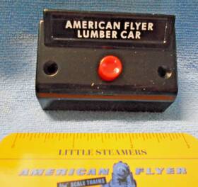 Xa14a964c American Flyer Xa14964c Lumber Car Single Button Control New Repro