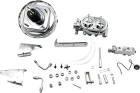 Cncb70008  Angymeck Amy03-052 8 Inch Dual Disc Drum Power Booster Bail Top Master Cylinder And Bracket Kit
