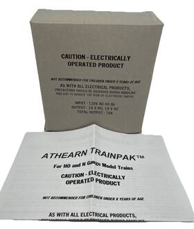 Ath9997 Athearn 24203 Trainpak Power Pack Ho N Scale Dc Model Train Controller