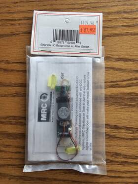 0001906 Atlas Mrc Ho Gauge Drop In Sound Decoder - #0001906 Genset