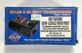 1000030 Atlas 30 Watt Transformer #1000030 - O Scale 3-rail Ac Power Tested