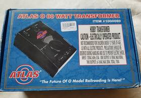 1000080 Atlas O Scale 80 Watt Train Transformer Item# In Box