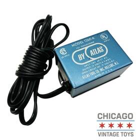 1260-a Atlas Model Toy Transformer 12v Ac Dc Train Slot Car Power Supply Usa