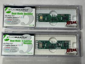 341-342 Atlas Nos Master Dcc Modules 341 342 Dual Mode 4 Function 1 Amp Ho Unopened Nib