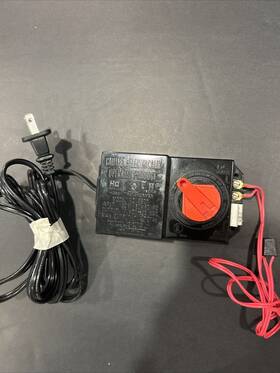 6607 Bachmann 6687 Hobby Transformer Model No 120 Volts Black With Red Dial