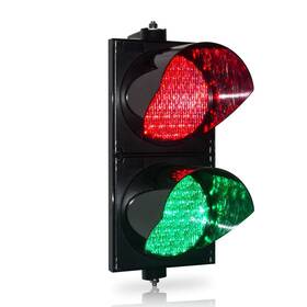 Jd200-3-25acl Bbmi Ac85-265v 200mm 8inch Traffic Light Red/green Stop And Go Pc Ho