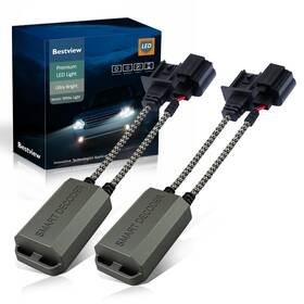 Update-pl2212d16 Bestview H13 9008 Canbus Decoder Kits Compatibility Anti Flickering Resistor