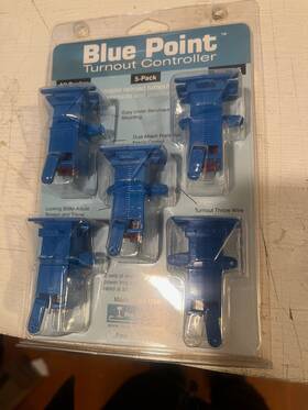40018-5 Bluepoint Blue Point Turnout Controller 5 Pack New