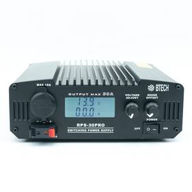 Btech 850004124406 Rps-30pro 30 Amp Regulated Universal Compact Bench Power Supply Ac-to-