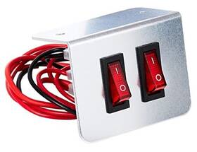 6391002 Buyers Products Double On-off Illuminated Switch Panel 2