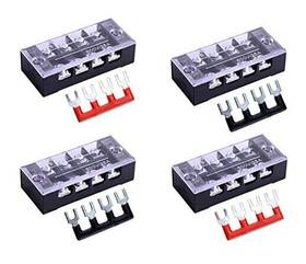 Si2018072305tl Byl Co. Ltd 8pcs/ 4 Sets Positions Dual Row 600v 25a Screw Pure Copper Terminal Strip