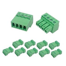 15edgrk Cermant Celent Cl383 10sets 4pin 3.81mm/0.15in Pitch Pcb Mount Screw Pluggable 4 Pin