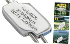 14-10ga China Medium Gripple 14-10ga. - 100ct. Jug Wire Joiner For Heavy Duty