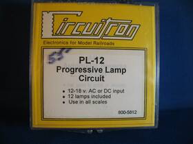 800-5812 Circuitron Pl-12 Progressive Lamp Circuit Nip