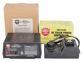 Cre-55450 Crest Dc 3.5 Amp Power Supply And Controller Ex/box