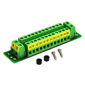 D-1410 Czh-labs 16 Amp 2x12 Position Terminal Block Distribution Module For Ac Dc