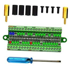 D-1480 Czh-labs Ultra-small Rpi Gpio Status Led And Terminal Block Breakout Board Module For