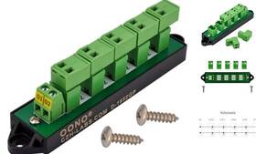 D-1652gp Czh-labs 16amp 300v 2x6 Position Pluggable Terminal Block Distribution Module