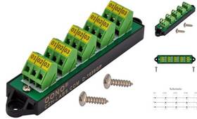 D-1656gp Czh-labs 16amp 300v 3x5 Position Terminal Block Distribution Module