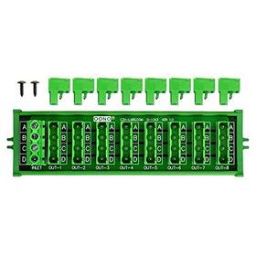 Md-d1343p-1 Czh-labs Screw Mount 30a/300v 8x4 Position Pluggable Terminal Block Distribution Module