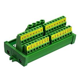 Md-d1348 Czh-labs Screw Terminal Block Power Distribution Module 2x16 Position Mount