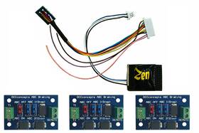 Dcd-zn218.6s Dcc Concepts Dcdzn2186s Zen Black Shuttle Pack 21 And 8-pin 6 Function Decoder