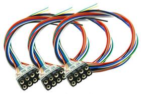 Dcd-8pdm.3 Dccconcepts 8 Pin Female Decoder Mate Harness 3 Pack