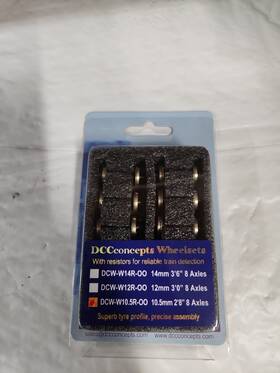 Dccconcepts Dcw-w10.5s-oo Dcc Concepts Ho Scale 32 Inch Wheelsets With Pickup Springs