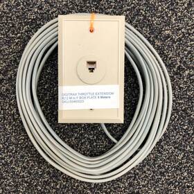 55460023 Digitrax 5meters Loconet Cable Female Wall Jack And Male Plug End