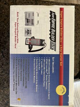 Digitrax 652667010351 Super Empire Builder Dcc Controller Starter Set 5 Amp