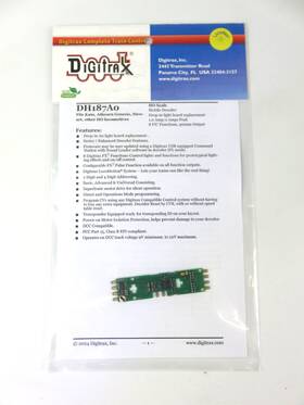 Dh187a0 Digitrax Ho Scale Drop-in Board Type Dcc Decoder Kato Athearn Others