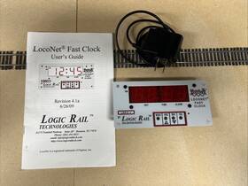 Lnfc-1 Digitrax Locket Fast Clock Used Not In Box