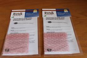Sp13138 Digitrax All Scales 10mm X 18mm Oval Speaker 8 Ohms Lot Of 2 New