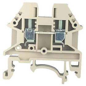 Dk4n-ob Dinkle Dk4n Din Rail Terminal Block Screw Type Ul 600v 30a 10-22awg Pack Of