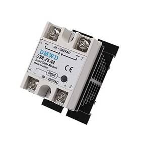 Ssr-25aa Dmwd Solid State Relay Ac To Input 80-250v Output 24-380v With