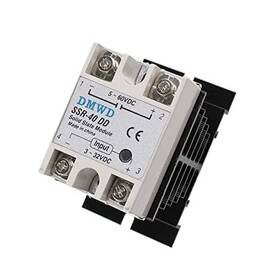 Ssr-40dd Dmwd Solid State Relay Dc To Input 3-32v Output 5-60v With Heat